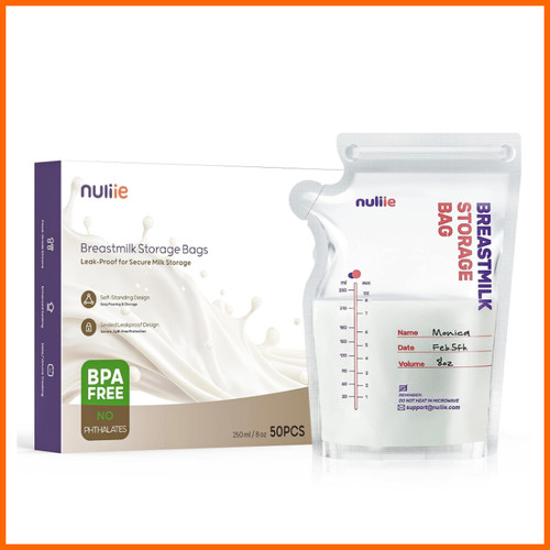 Nuliie muttermilchbeutel 250ml - muttermilchbeutel,